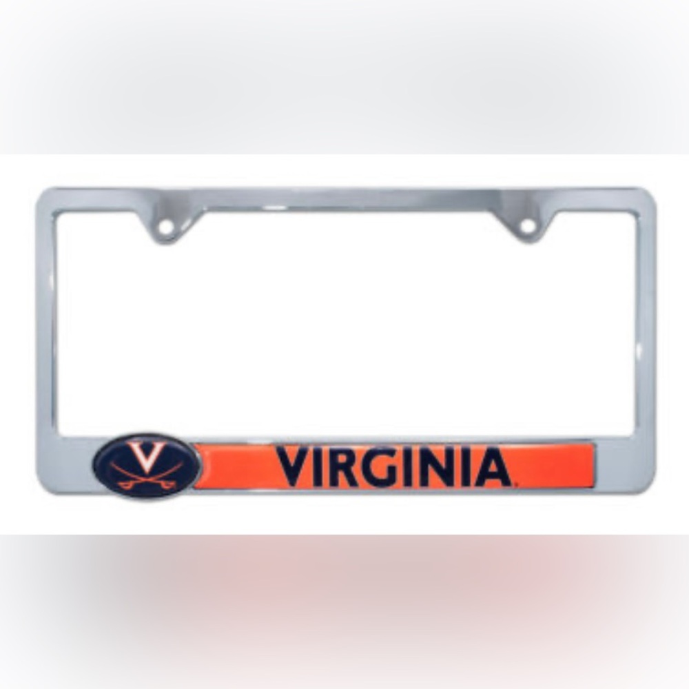 NEW Elektroplate University of Virginia 3D License Plate Frame